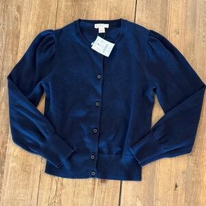 Crewcuts Navy Kids Cardigan Sweater